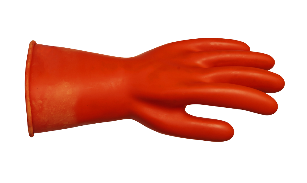 red-rubber-gloves-for-electric-isolated