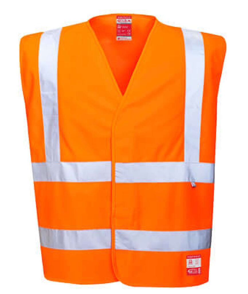 Gilet HV antistatique et flamme fr71